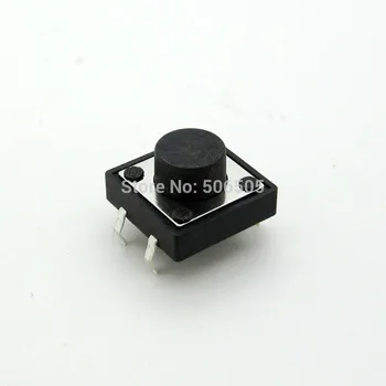 12x12x6.5mm 4pin BAIE Tactile Tact Mini-Buton Comutator Micro Comutator de Moment 50pcs/lot