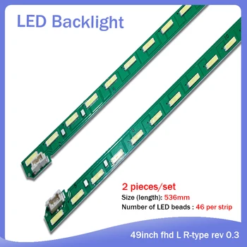 2 bucati/set de Fundal cu LED strip 46 lampa pentru LG 49inch fhd L R-tip rev 0.3 PEU36H CCGIGAN01-0792A 0791A 49LF5400 MAK63267301
