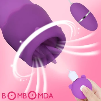 20 Modul de Clitoris Lins Stimulator Limba Vibrator Biberon Fraier Sân Mări Vibratoare Jucarii Sexuale Vaginale Masturbator pentru Femei