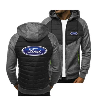 2022 Oameni Noi Hanorace pentru Ford Logo-ul de Primavara Toamna Sacou Casual Tricou Maneca Lunga cu Fermoar Hoody