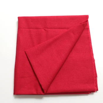 50cm*140cm Roșu Lenjerie de Tesatura de Bumbac Textile Naturale Pentru Cusut Păpuși Diy