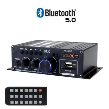 800W HiFi Putere Amplificator Audio Karaoke Home Theater Amplificator 2 Canale compatibil Bluetooth Clasa D Amplificator de BASS Music Playe