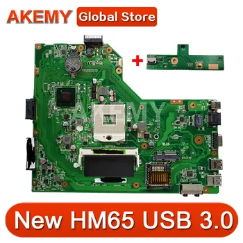 Akemy K54L Laptop placa de baza Pentru Asus K54L X54L K54LY X54H K54 Test original, placa de baza PGA989 HM65 CU USB 3.0