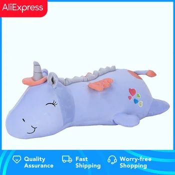 Animal de pluș Stralucitoare Unicorn de Pluș Jucărie Anime Kawaii Pluș Moale Pernă, мягкие игрушки pentru Băieți și Fete Ziua de nastere Cadou de Crăciun