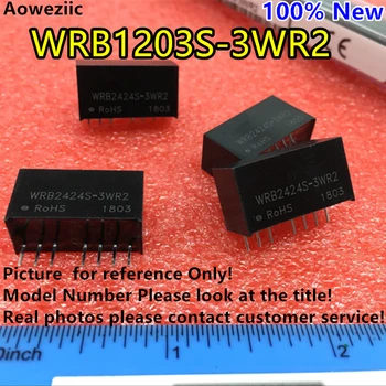 Aoweziic 2 BUC WRB1203S-3WR2 WRB1203S-3W Nou Original SIP7 de Intrare: 9-18V Reglementa de IEȘIRE: 3.3 V 0.75-UN DC-DC 1,5 KV Tensiune de Izola
