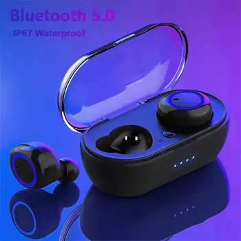 Atingeți Bluetooth 5.0 Cască TWS Wireless Căști Stereo Bluetooth Headset Sport Căști Cu Microfon Adevărat Pavilioane wireless
