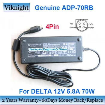 Autentic ADP-70RB AC Adaptor Încărcător Pentru Delta 12V 5.8 UN Laptop de Alimentare 4 Pin