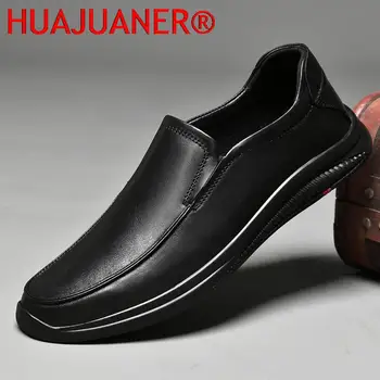 Barbati Casual Pantofi din Piele Non-alunecare Ușor de Lux Confortabile Pantofi pentru Bărbați de Înaltă Calitate Rochie Mocasini Barbati Mocasini