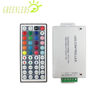 CONDUS de Aluminiu RF telecomanda 44 taste de Culoare RGB Controller DC12-24V 12A JM-RFL44 Controler cu o Garanție de Trei Ani