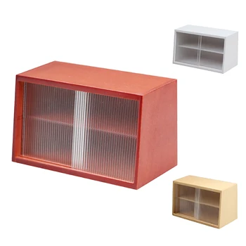 De Vânzare la cald 1/12 casă de Păpuși în Miniatură Afișează Tort Cabinetul de Mini-Dulap de Bucătărie Pentru BJD Mobilier Casa Papusa Accesorii