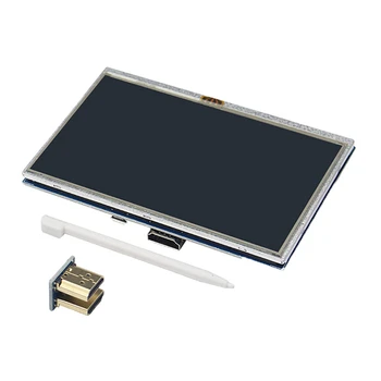 De înaltă Definiție de 5 Inch Ecran LCD Tactil Rezistiv Ecran pentru Raspberry Pi 4B/3B+ Piese de schimb