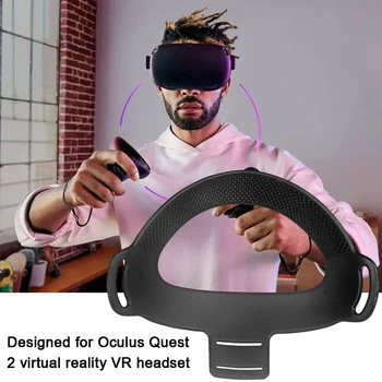 Detasabila Profesionale Cască VR Pad Moale și Confortabil de Decompresie Fix pentru Oculus Quest 2 Bentita Pad Protector