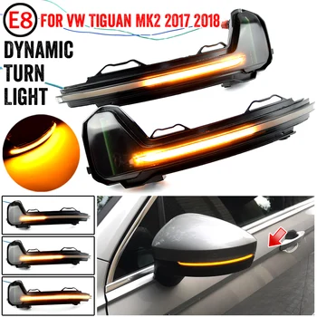 Dinamic Oglinda pentru Volkswagen Tiguan MK2 II R 5N pentru VW lumina LED Semnalizare Semnalizare 2017 2018
