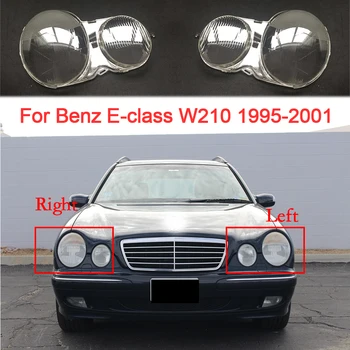 Faruri masina Acoperi Benz E-class W210 1995-2001 Capacul Obiectivului Clar Abajur Înlocuirea Farului Shell Accesorii