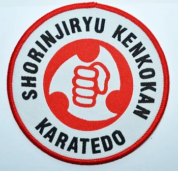 Fierbinte! KungFu KARATEDO Sport Karate Do Artă Marțială bicicleta biker Patch-uri Brodate Fier Pe Patch-uri (≈ 9,5 cm)