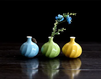 Gel de siliciu Mucegai Silicon Plantă Mică Vază de Flori Ceramice Moderne de Apă Decor 3d Vaza de Flori de Mucegai Matrite CIQ,CEE,CE / UE PRZY