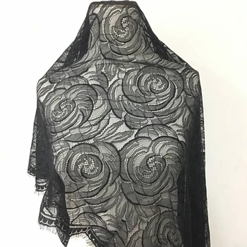 GLace 3M/Lot blace plasă moale genelor dantelă tesatura de cusut pentru rochie casa cortina de decorare DIY material TX1549