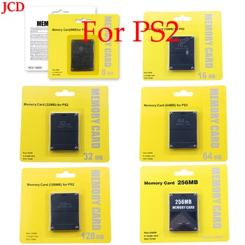 JCD 1 Buc 8MB 16MB, 32MB 64MB, 128MB, 256MB de Memorie Card pentru Sony PS2 mare viteză card de memorie