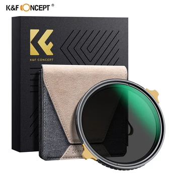 K&F Concept Nano-X ND2-ND32 Filtru HD rezistent la apa 36-Strat de Acoperire Anti-Reflexie Verde Film aparat de Fotografiat Lentilă Filtru 67/72/77/82mm