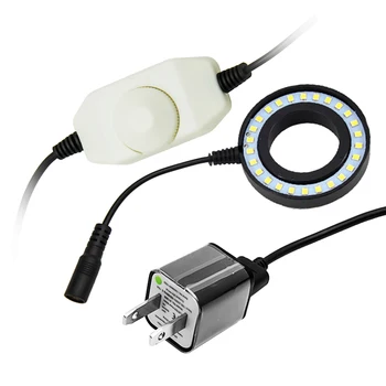 LED Inel Reglabil Partea de Lumină Lumina Microscoape iluminare Lampa Pentru Industria Microscop Industriale Camera