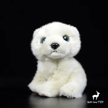 Moale, Ochii Mari Urs Polar Păpușă Jucărie De Pluș Poartă Păpuși Jucării Prietena Ziua De Nastere Cadouri
