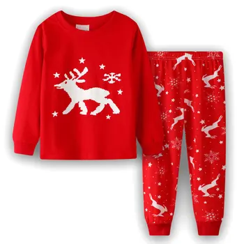 Moda de iarnă Toddler Girls Crăciun Pijamale de Iarna pentru Fete Seturi de Îmbrăcăminte pentru Copii Haine Băiat Copil Haine de Toamna Set de Pijamale