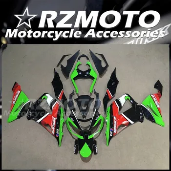 Motocicleta Carenajele Kit ABS potrivit Pentru Kawasaki Ninja ZX6R 636 ZX-6R 2013 2014 2015 2016 2017 2018 Nou ABS Caroserie Set Rosu Verde