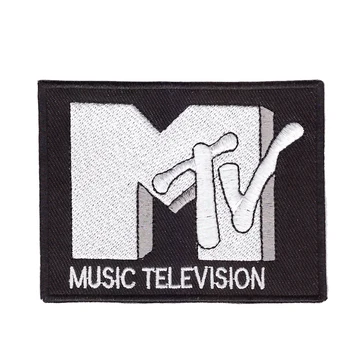 MTV MUZICA RETRO TELEVIZIUNE Fier Pe/Coase Pe Patch insigna motiv