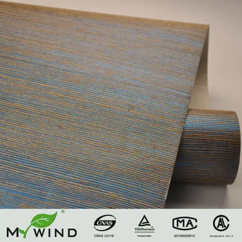 MYWIND Albastru Gliiter Sisal Tapet de Lux Design Interior Acasă Materiale de Decorare Perete Moderne de Izolare Termică a Pereților