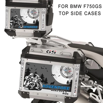 Pentru BMW F750GS F750 GS Portbagaj Motocicleta Autocolant ADV Aventura Coada Partea de Sus Panniers Depozitare Cutie de Aluminiu Caz GSA