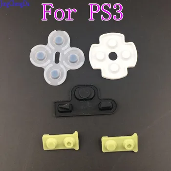 Pentru Sony PS3 Controller de Cauciuc Moale de Înlocuire Silicon Adeziv Conductiv Butonul Pad tastatura 10Set/lot