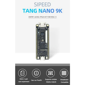 Pentru Tang Nano 9K FPGA Gaoyun GW1NR-9 RISC-V RV Compatibil HDMI Dezvoltarea Bord+1.14 Inch SPI Ecran+2,54 Mm Pin Header