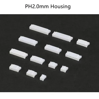 PH2.0mm Conector de sex Masculin Dop de Plastic Coajă de Locuințe 2/3/4/5/6/7/8/9/10P