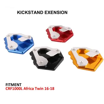 Piese Suport Lateral Side Kick Stand Picior de Extensie Mărire Pad Prelungire Picior Pad Big Foot Pad Pentru Honda CRF1000L