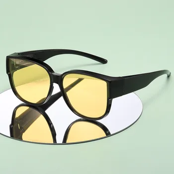 Polarizată a se Potrivi Peste Sunglasse Bărbați Femei UV400 Protecție Ochelari de protecție în aer liber Conducere Pescuit Ochelari Sport Ochelari baza de Prescriptie medicala