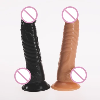 Real Penis Pentru Barbati Femei Material Moale Super Gros Vibrator Super Super Mult Timp Fisting Armăsar Masturbari Sex Dispozitiv Produs