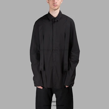 S-6XL 2017 îmbrăcăminte pentru Bărbați Noua Moda de Strada negru vrac model de tricou de Designer plus dimensiune costume de Scena Cântăreață