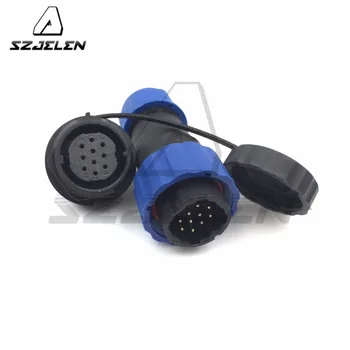 SD20TP-ZM , pin 10 Conector rezistent la apa , LED conector cablu de Alimentare plug de sex Masculin de sex Feminin Socket IP68