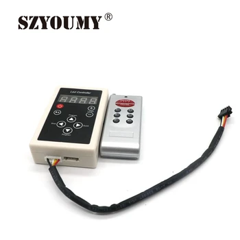 SZYOUMY vânzare Fierbinte 6803 RF Controller 133 Schimba de Vis Magic de Alungare Culoare 5050 RGB LED Strip