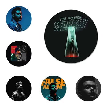 The Weeknd Starboy Cântăreață Pop Broșă Pin Cosplay Insigna Accesorii Pentru Haine Rucsac Decor Cadou