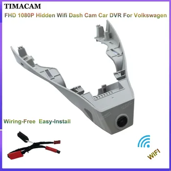 TIMACAM Pentru Volkswagen VW T-Roc AC7 A11 2017 2018 2019 2020 2021 2022 Video Recorder Dash Cam Camera FHD Auto Dvr, Plug and Play