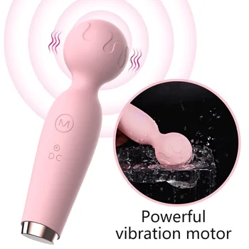 Vibrator puternic Magic Vagin Bagheta Stimulator Clitoris Vibratoare Jucarii Sexuale pentru Femei punctul G pentru Masturbator USB Penis artificial