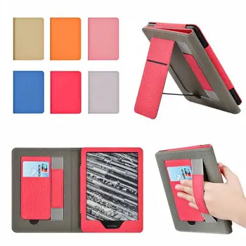 Wake/Sleep 6.8 inch, Slot pentru Card PU Piele Smart Cover Stand Caz de Mână, Suport Pentru Kindle Paperwhite 5 11-a Generație