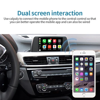 Wireless CarPlay, Android Auto Multimedia cu Ecran de Afișare Pentru BMW Seria 1 2 3 4 F20 F21 F22 F30 F31 F32 F33 F34 F36 Unitatea de Cap