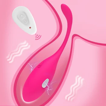 Șoc Electric Vibrator Ou Jucarii Sexuale Pentru Femei GSpot Stimulator Clitoris Viginal Minge Masaj De Control De La Distanță Dragoste Ou Vibrator